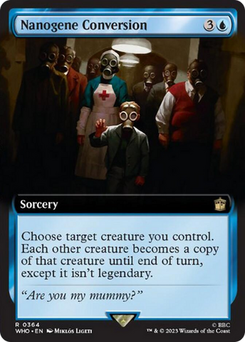 Nanogene Conversion (Extended Art) [Doctor Who] Foil