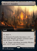 Mishra's Foundry (Extended Art) [The Brothers' War] Foil