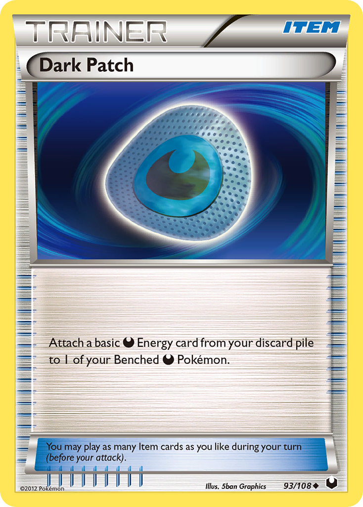 Dark Patch (93/108) [Black & White: Dark Explorers] Reverse Holofoil