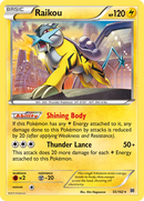 Raikou (55/162) [XY: BREAKthrough] Reverse Holofoil