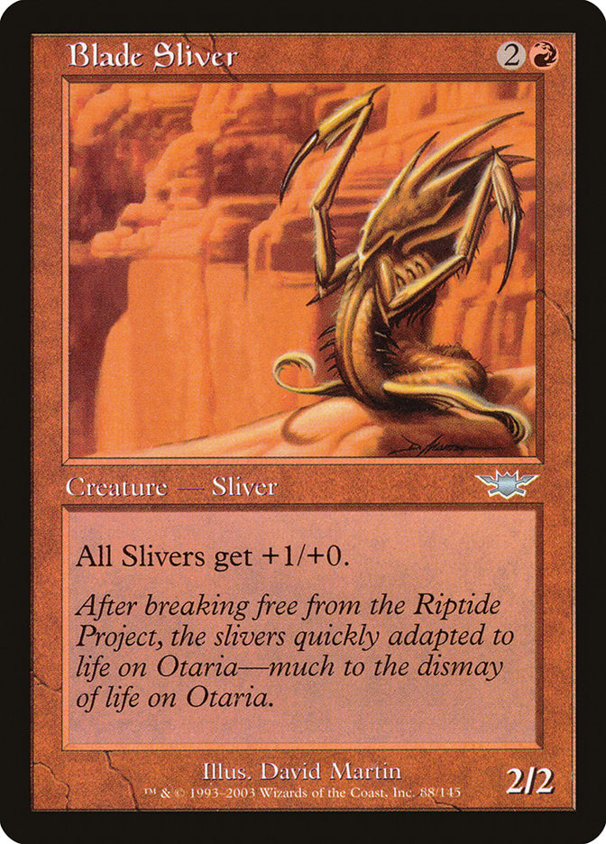 Blade Sliver [Legions] Foil
