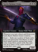 Baron Helmut Zemo (Extended Art) [Marvel Super Heroes] Foil