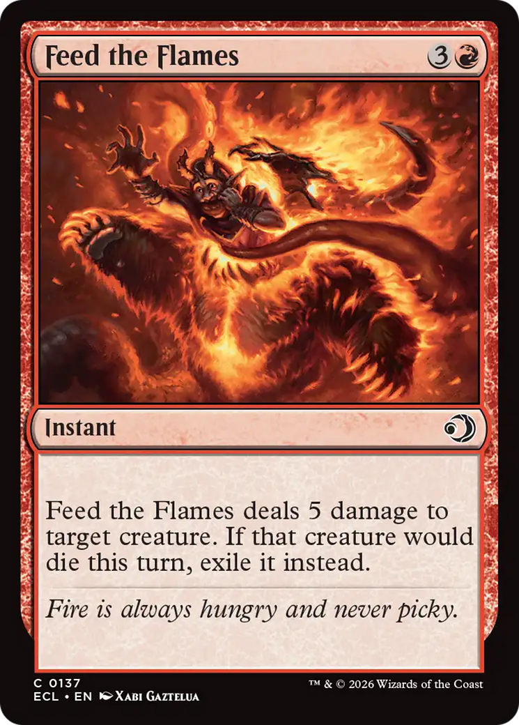 Feed the Flames [Lorwyn Eclipsed] Foil