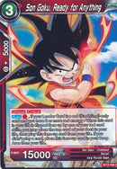 Son Goku, Ready for Anything (BT12-006) [Vicious Rejuvenation] Parallel Foil