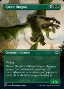 Green Dragon (Borderless Alternate Art) [Dungeons & Dragons: Adventures in the Forgotten Realms] Foil