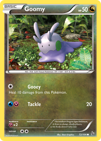 Goomy (72/106) [XY: Flashfire] Reverse Holofoil