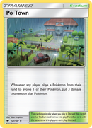 Po Town (121/147) [Sun & Moon: Burning Shadows] Reverse Holofoil