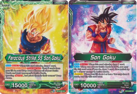 Son Goku // Ferocious Strike SS Son Goku (BT10-060) [Rise of the Unison Warrior] Parallel Foil