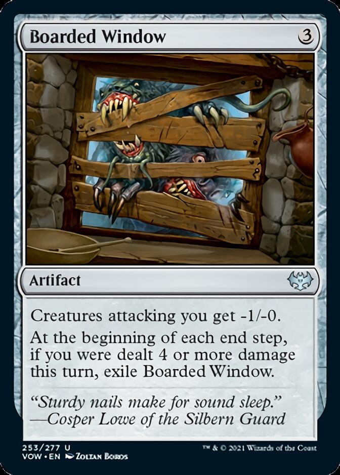 Boarded Window [Innistrad: Crimson Vow] Foil