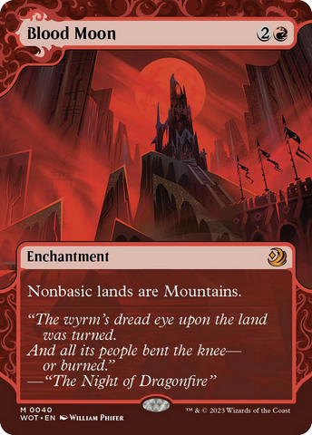 Blood Moon [Wilds of Eldraine: Enchanting Tales] Foil