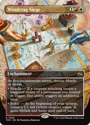 Windcrag Siege (Borderless) [Tarkir: Dragonstorm] Foil