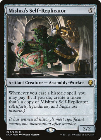 Mishra's Self-Replicator [Dominaria] Foil