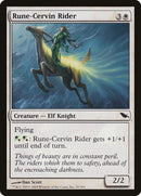 Rune-Cervin Rider [Shadowmoor] Foil
