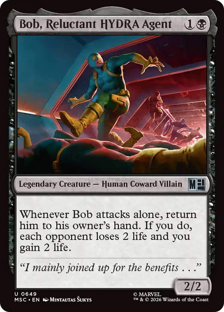 Bob, Reluctant HYDRA Agent [Marvel Super Heroes Commander] Foil
