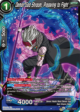 Demon God Shroom, Preparing to Fight (BT17-124) [Ultimate Squad] Parallel Foil