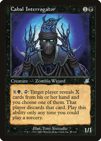 Cabal Interrogator [Scourge] Foil