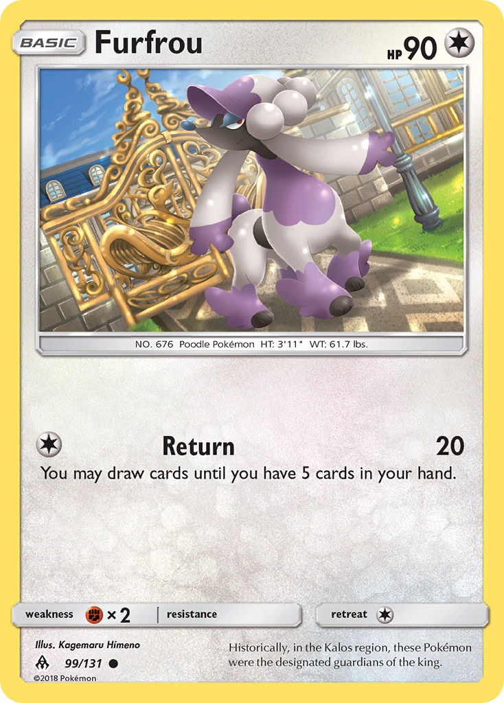 Furfrou (99/131) [Sun & Moon: Forbidden Light] Reverse Holofoil