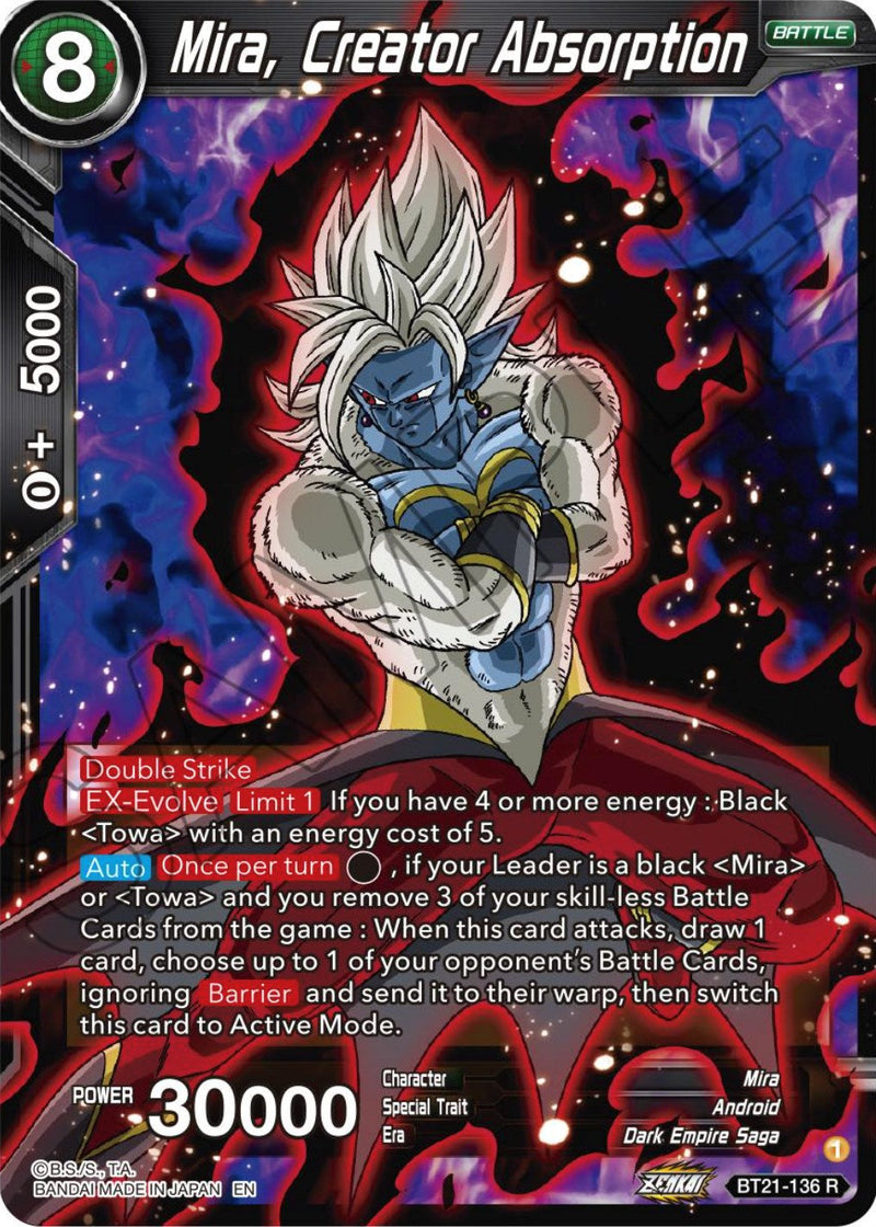 Mira, Creator Absorption (BT21-136) [Wild Resurgence] Parallel Foil