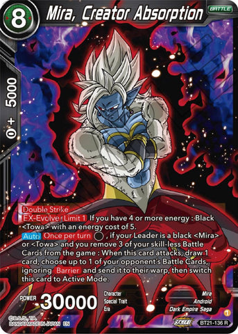 Mira, Creator Absorption (BT21-136) [Wild Resurgence] Parallel Foil