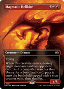 Magmatic Hellkite (Borderless) [Tarkir: Dragonstorm] Foil