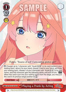 Playing a Prank by Acting (5HY/W101-E073S SR) [The Quintessential Quintuplets Movie]