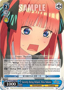 Secretly Being Helped, Nino Nakano (5HY/W101-E089S SR) [The Quintessential Quintuplets Movie]