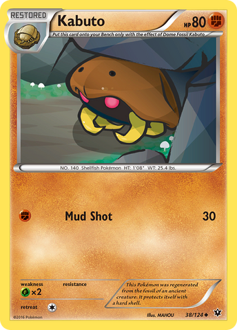 Kabuto (38/124) [XY: Fates Collide] Reverse Holofoil