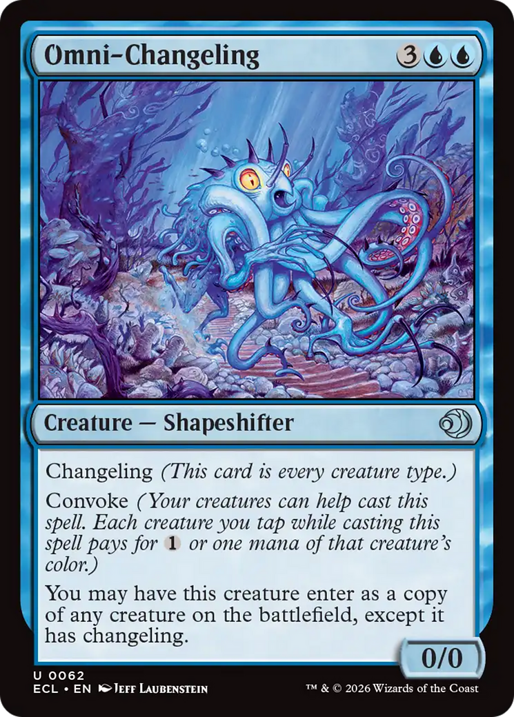 Omni-Changeling [Lorwyn Eclipsed] Foil