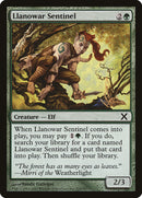 Llanowar Sentinel [Tenth Edition] Foil