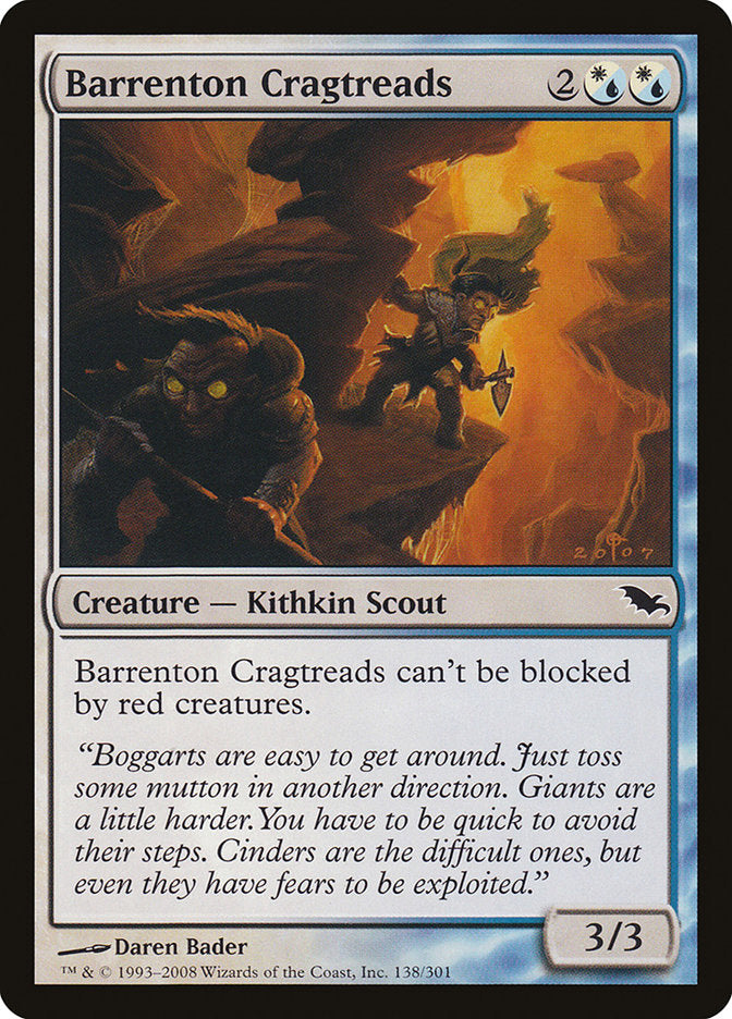 Barrenton Cragtreads [Shadowmoor] Foil