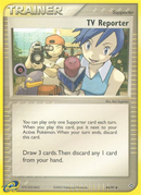 TV Reporter (88/97) [EX: Dragon] Reverse Holofoil