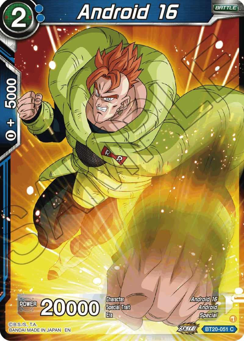 Android 16 (BT20-051) [Power Absorbed] Parallel Foil