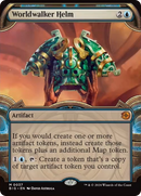 Worldwalker Helm (Showcase) [Outlaws of Thunder Junction: The Big Score] Foil