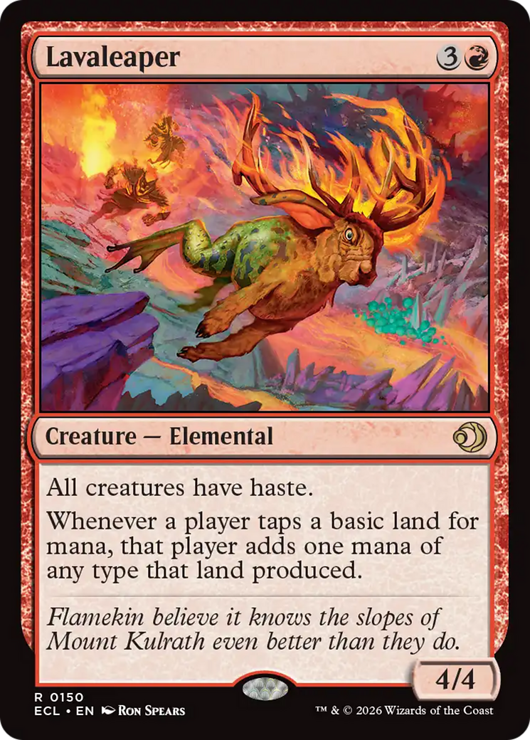 Lavaleaper [Lorwyn Eclipsed] Foil