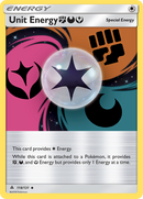 Unit Energy (118/131) (Fighting, Darkness, Fairy) [Sun & Moon: Forbidden Light] Reverse Holofoil