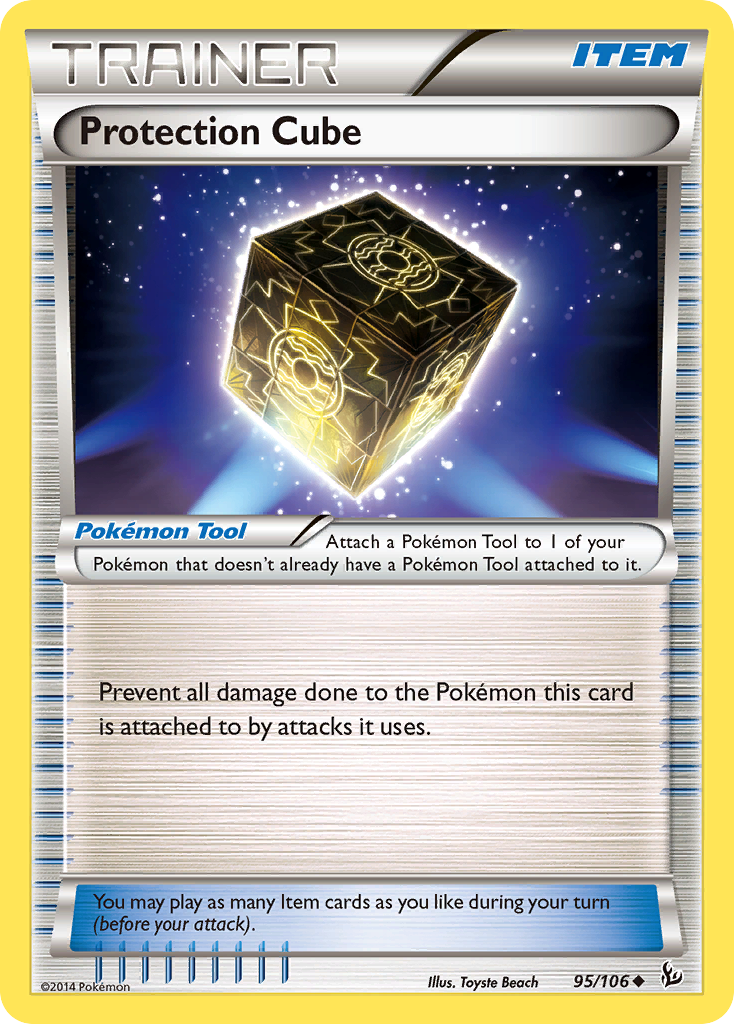 Protection Cube (95/106) [XY: Flashfire] Reverse Holofoil