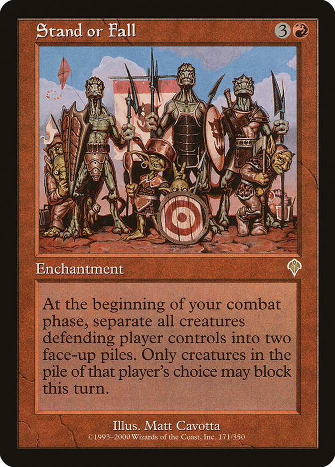 Stand or Fall [Invasion] Foil