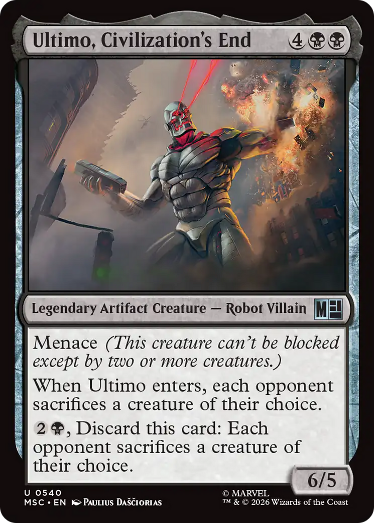 Ultimo, Civilization's End [Marvel Super Heroes Commander] Foil