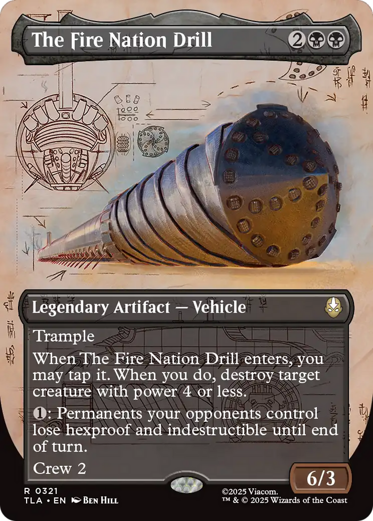 The Fire Nation Drill (Borderless) [Avatar: The Last Airbender] Foil