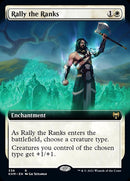 Rally the Ranks (Extended Art) [Kaldheim] Foil