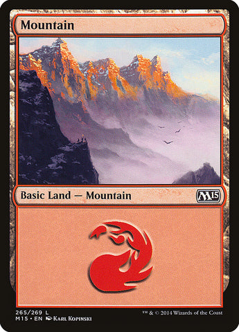 Mountain (265) [Magic 2015] Foil