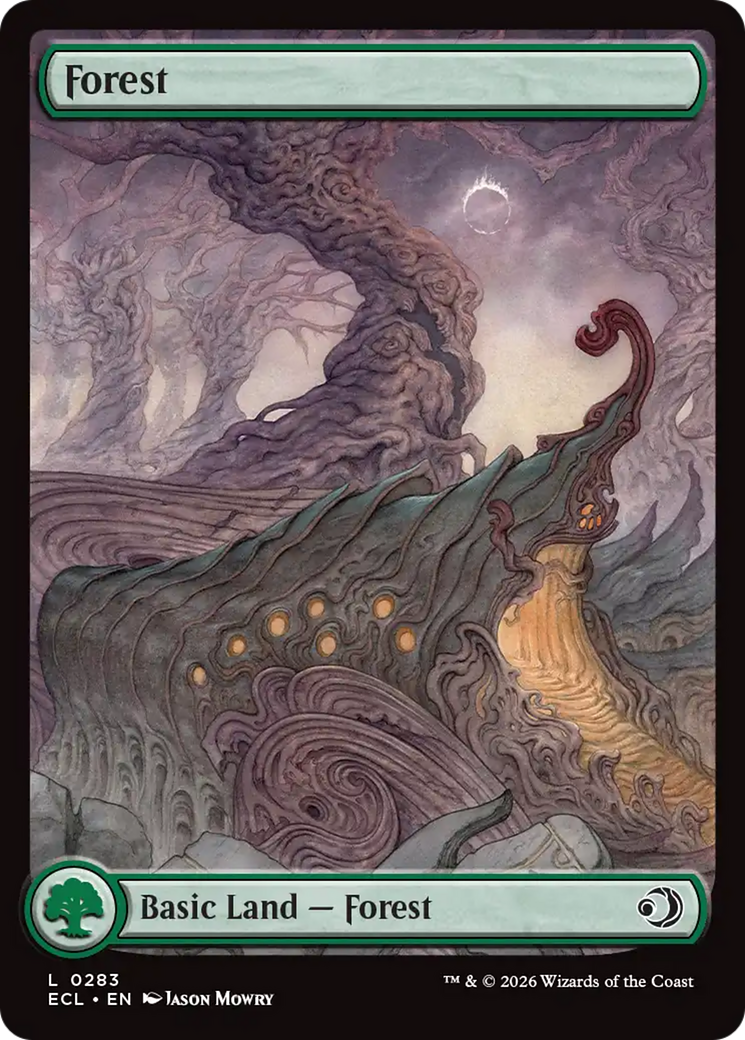 Forest (0283) [Lorwyn Eclipsed] Foil