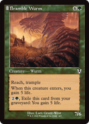 Bramble Wurm (Retro Frame) [Innistrad Remastered] Foil