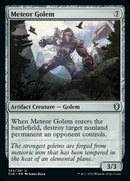 Meteor Golem [Commander Legends: Battle for Baldur's Gate] Foil