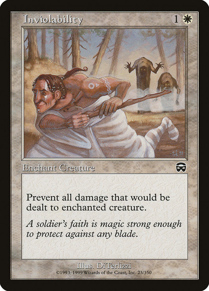 Inviolability [Mercadian Masques] Foil
