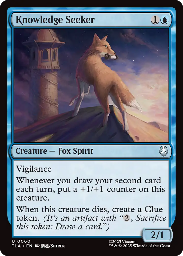 Knowledge Seeker [Avatar: The Last Airbender] Foil