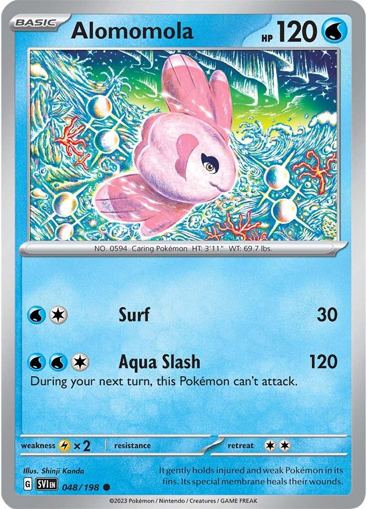Alomomola (048/198) [Scarlet & Violet: Base Set] Reverse Holofoil