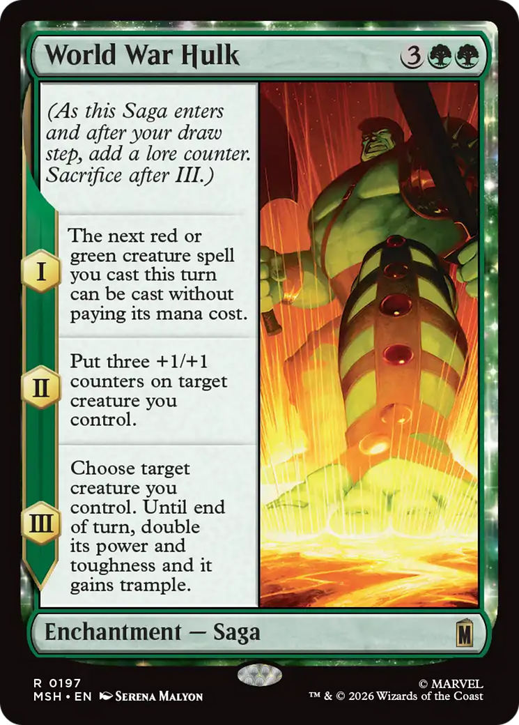 World War Hulk [Marvel Super Heroes] Foil