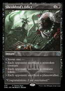 Sheoldred's Edict (Promo Pack) [Phyrexia: All Will Be One Promos] Foil