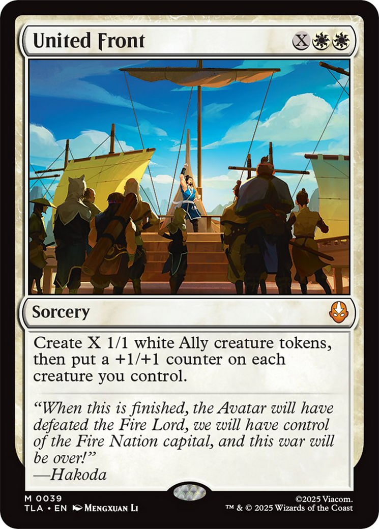 United Front [Avatar: The Last Airbender] Foil